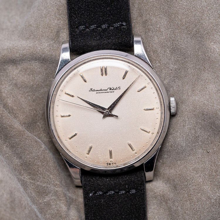 1959 IWC 'Calatrava' Steel Manual Cal. 89 Silver Dial 35mm