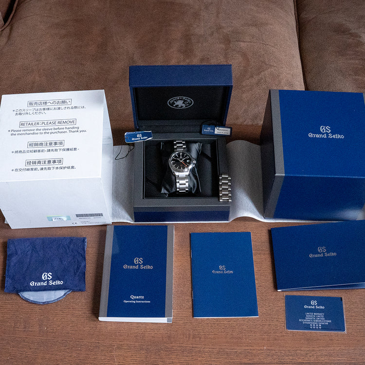 2023 Grand Seiko Sports GMT Quartz Black SBGN003