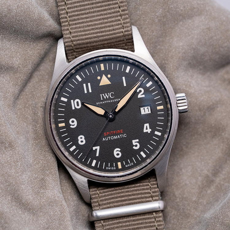 2019 IWC Pilot Automatic Spitfire Black Dial 39mm IW326803