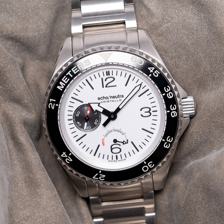 2025 Echo Neutra Cristallo White Diver Automatic 42mm