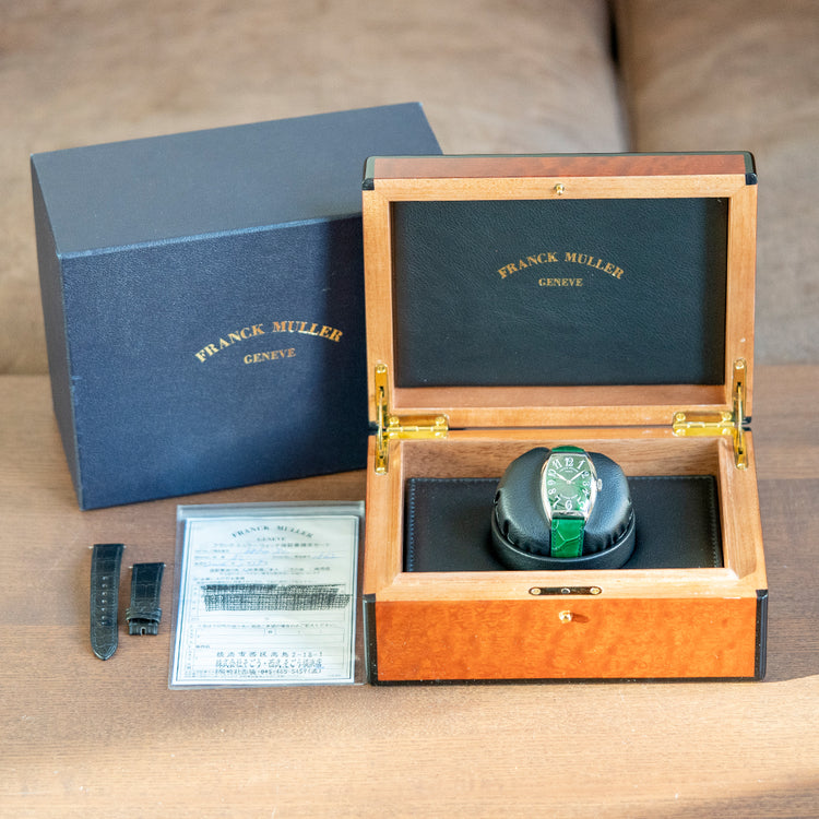 2016 Franck Muller Cintrée Curvex Green Automatic 5850