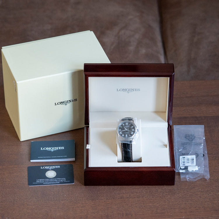 Unworn Longines Master Collection 39mm Black L26284517
