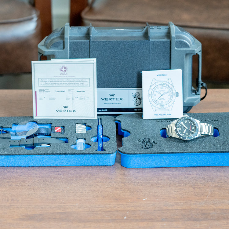 2022 Vertex M60 AquaLion No-Date on Bracelet