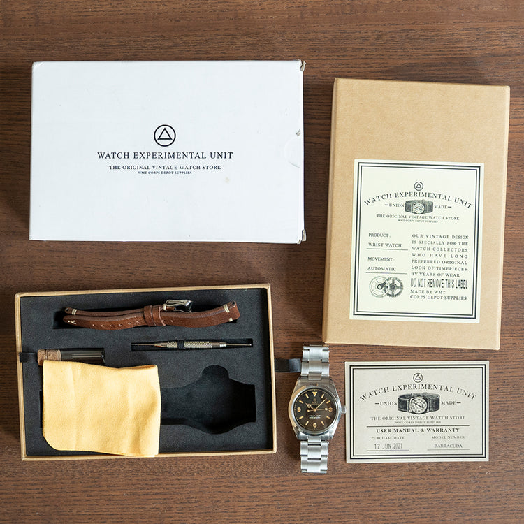 2021 WMT Barracuda Tropical Brown / Aged Edition 36mm