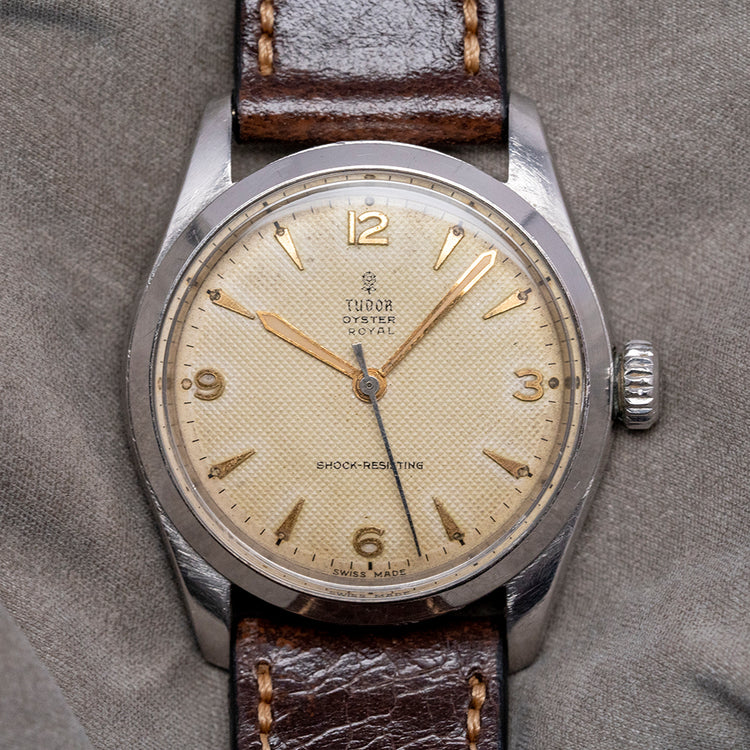 1956 Tudor Oyster Royal Honeycomb Dial 34mm 7934