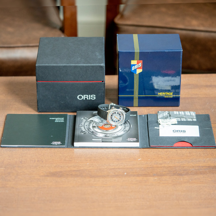 2022 Oris ChronOris Date Automatic 39mm on Rubber