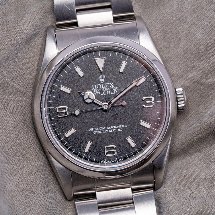 1993 Rolex Explorer 1 36mm Tritium 'Grainy Dial' 14270