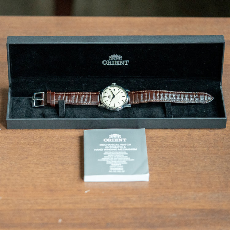 2024 Orient Bambino 38mm Mechanical Cream Dial