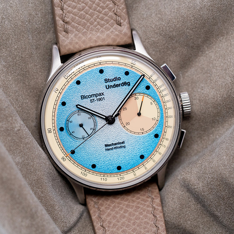 2023 Studio Underd0g 01Series Chronograph Desert Sky 38.5mm