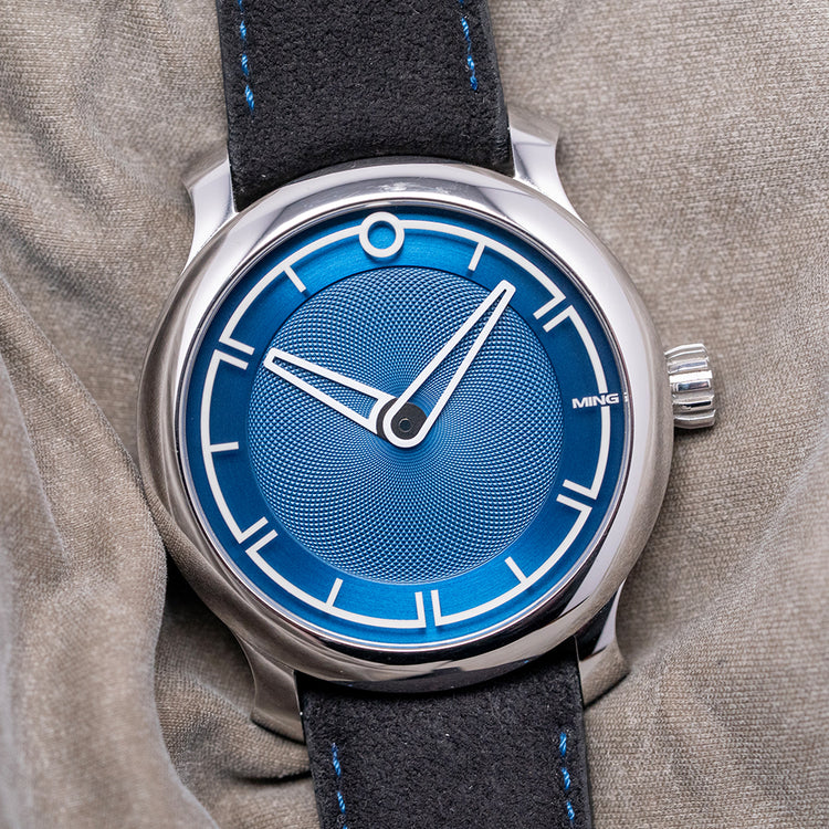 2022 Ming 17.09 Blue Dial Automatic 38mm on Strap