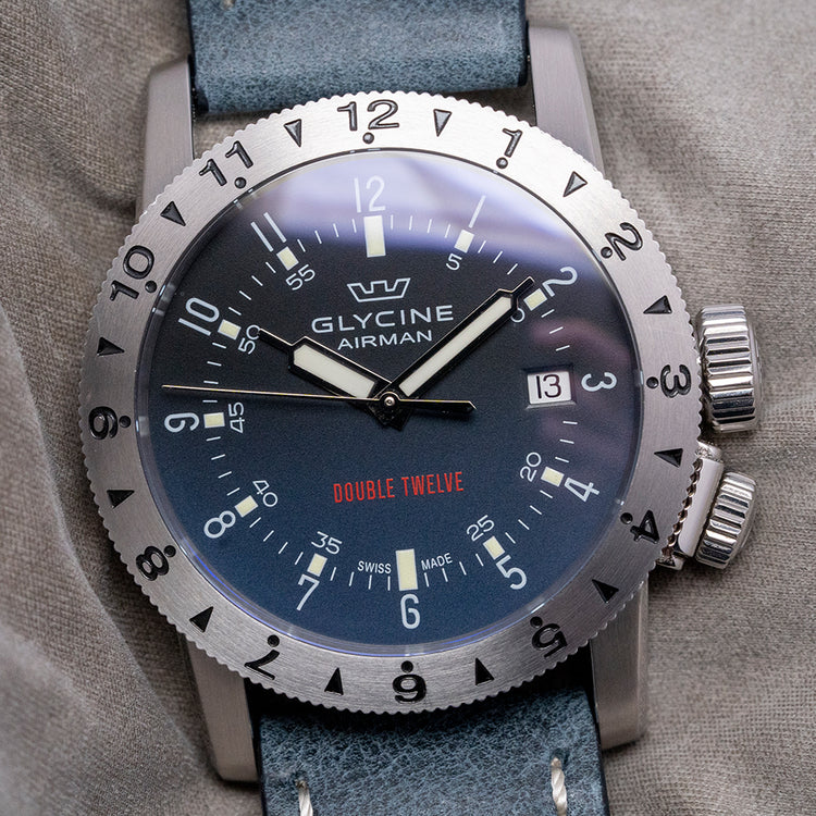2017 Glycine Airman Double Twelve Automatic 40mm 3938