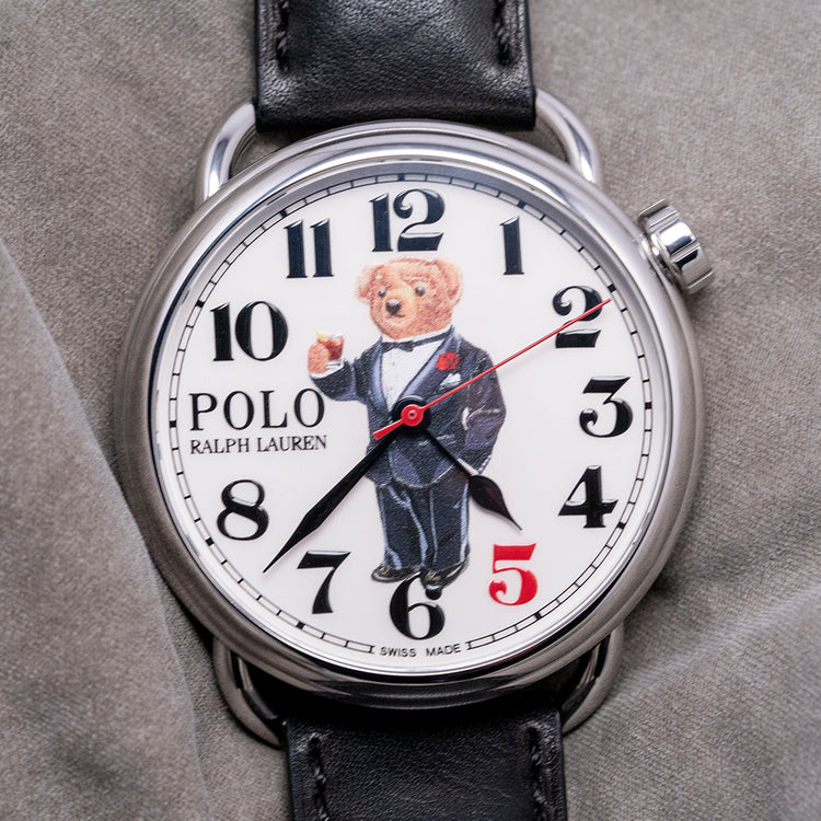 2020s Ralph Lauren x The Rake 'Negroni Bear' Limited to 200 41.5mm