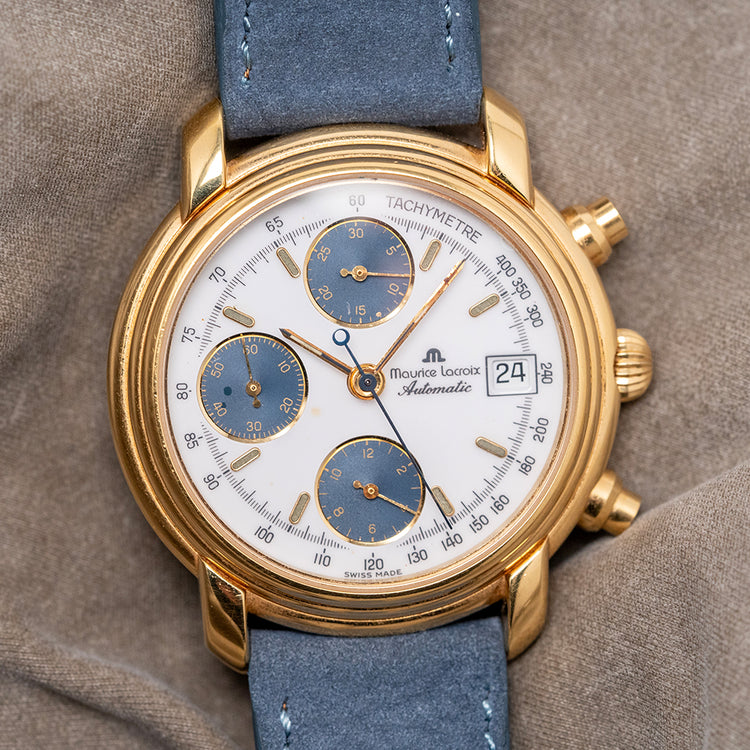 1990s Maurice Lacroix Croneo Automatic ETA 7750 38mm