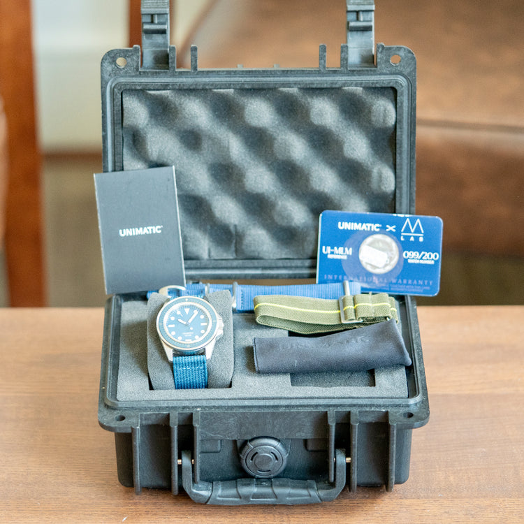 2020 Unimatic U1-MLM Massena Lab Blue Limited