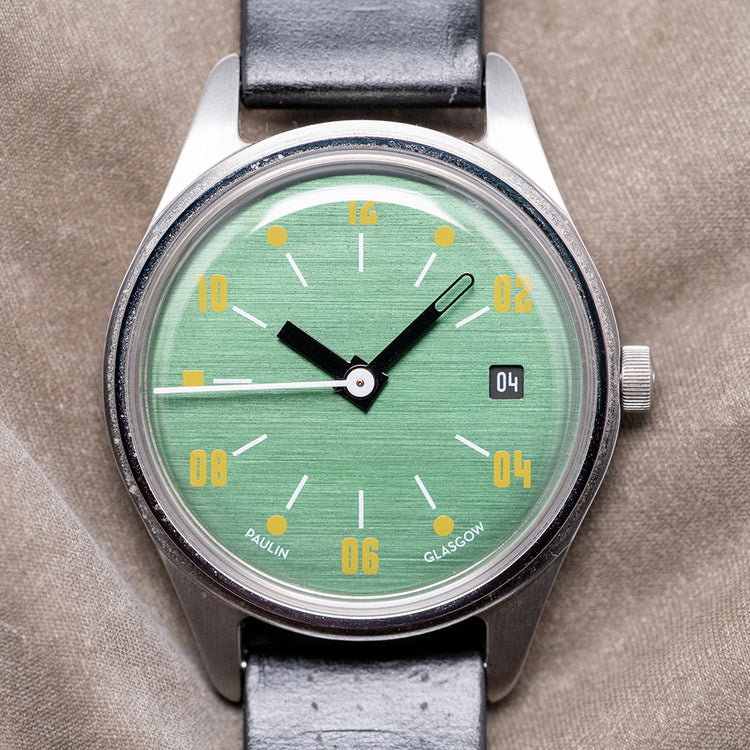 2020s Paulin Neo Windup Watch Shop Exclusive Green Auto 38mm