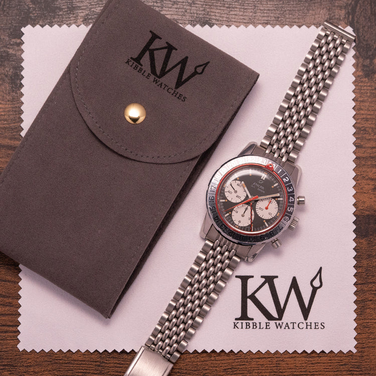 1969 Enicar Jet Graph GMT Chronograph 072-02-02 A