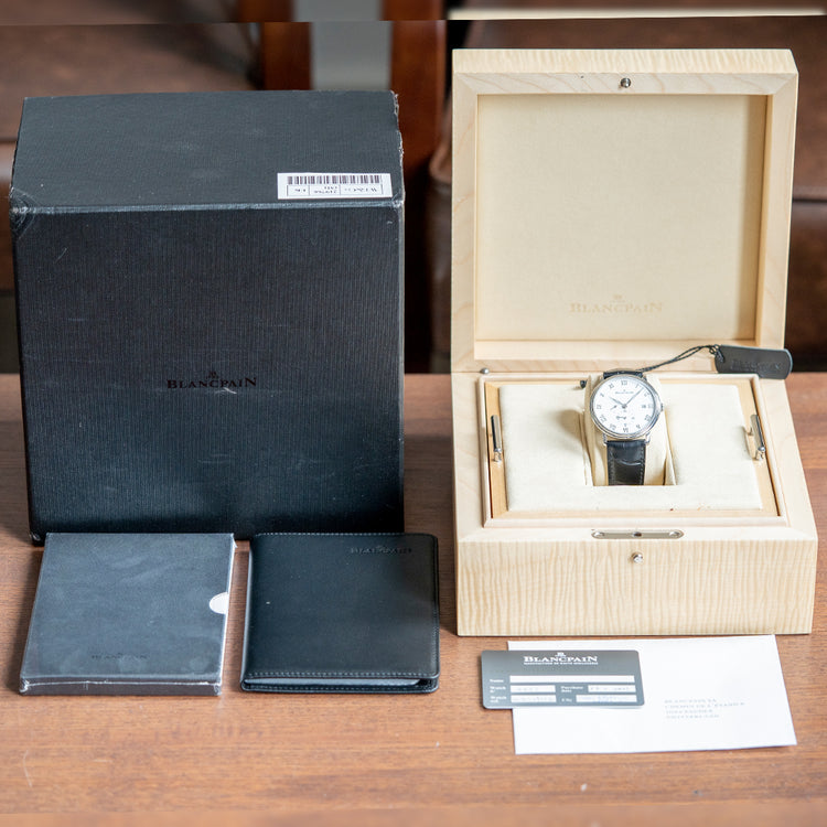 2021 Blancpain Villeret Ultra Slim Manual 40mm 6606-1127-55B