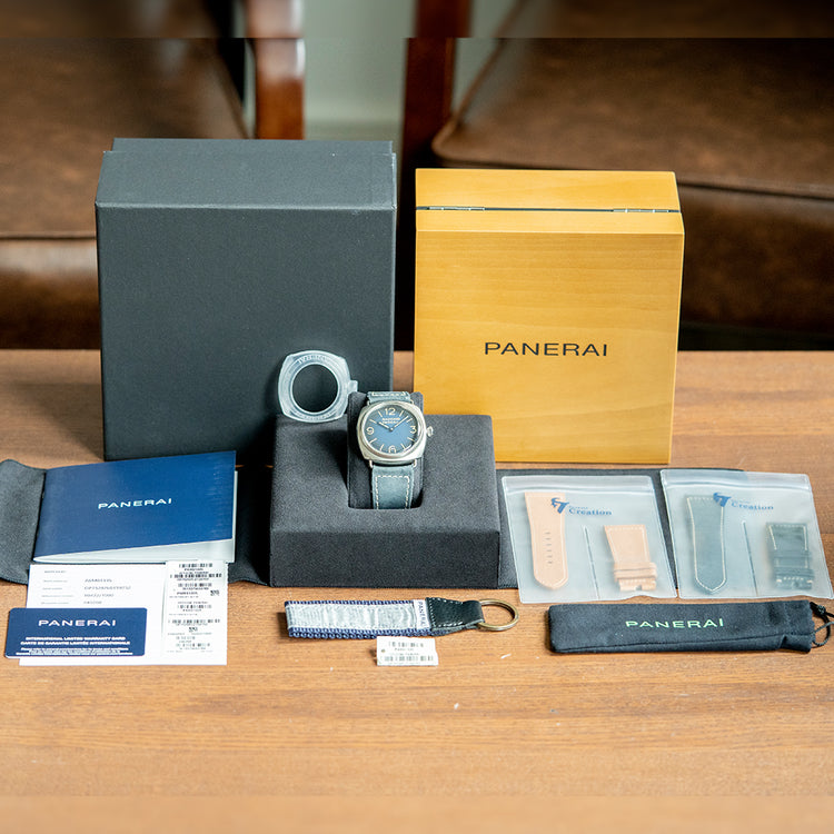 2023 Panerai Radiomir Tre Giorni Blue 45mm Manual PAM01335