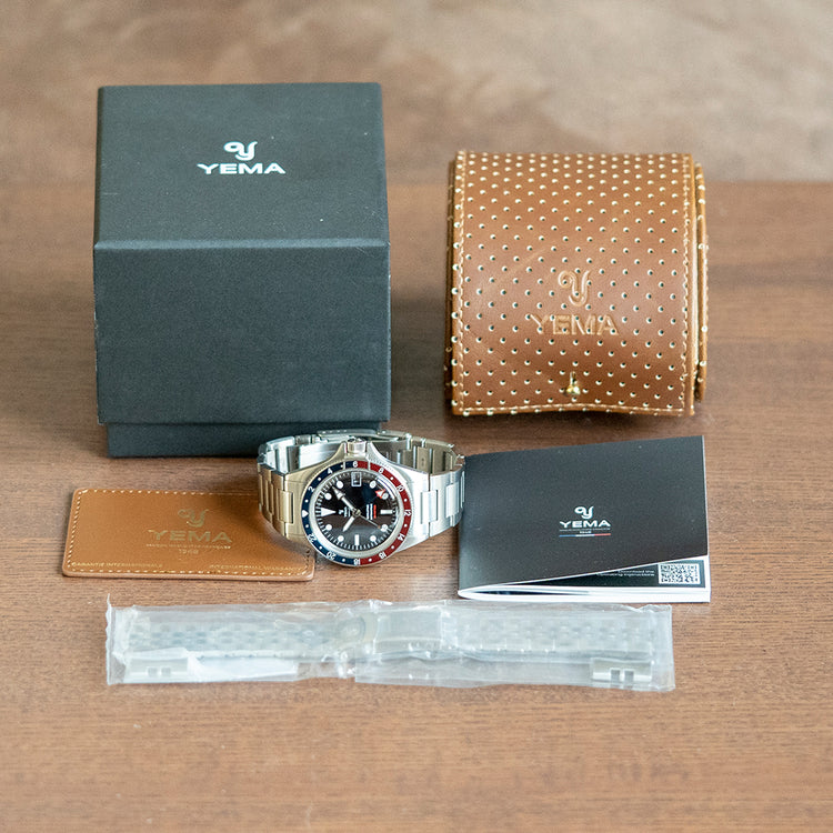 2023 Yema Superman 500 GMT Automatic "Pepsi" 39mm