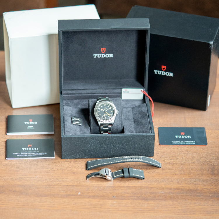 2022 Tudor Black Bay Pro GMT 79470 on Bracelet + Strap