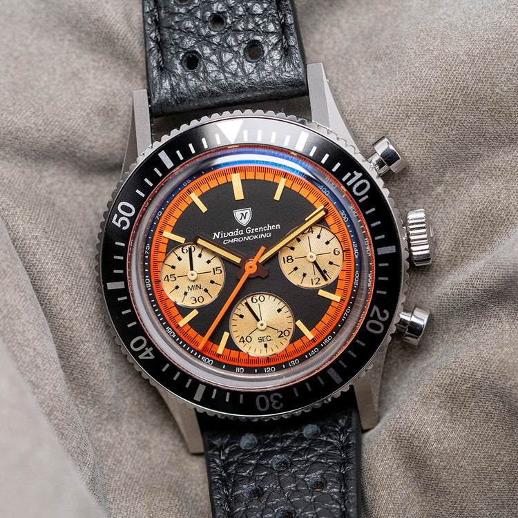 2024 Nivada Chronoking “Paul Newman” Orange 38mm