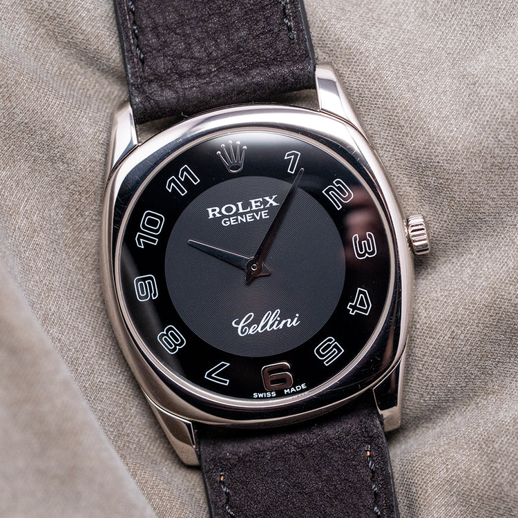 2006 Rolex Cellini 18ct White Gold 33mm 4233/9 'Rolex CPO'