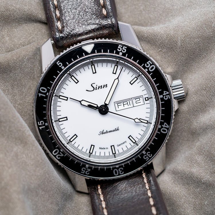 2020 Sinn 104 St Sa I W White Dial 41mm Automatic