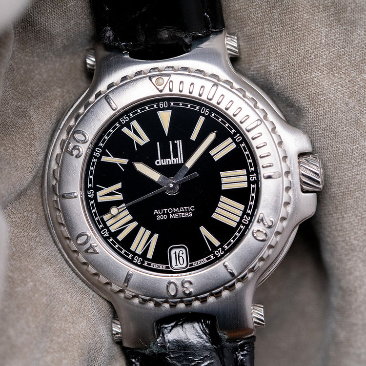 1990s Dunhill Automatic ETA 2824-2 Sports Watch 37mm