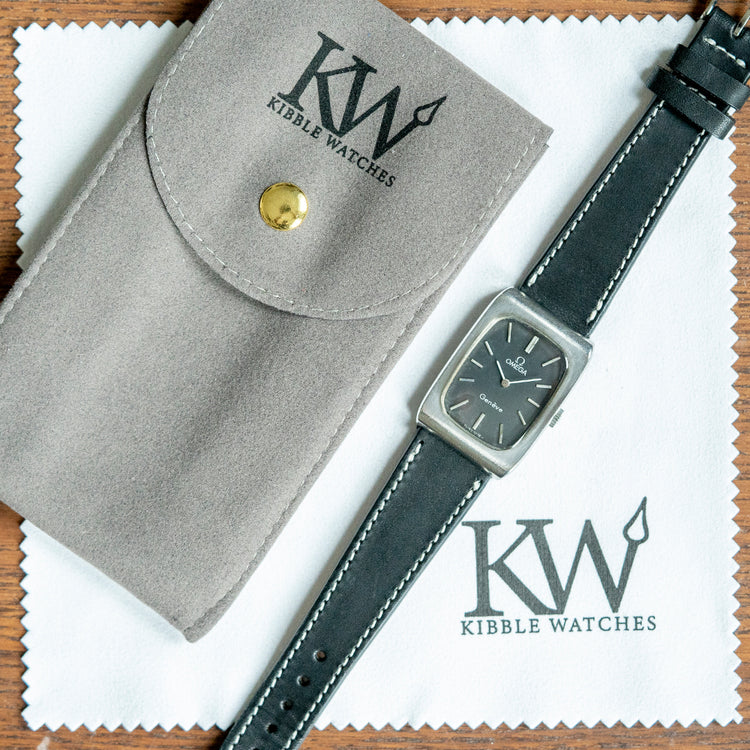 1975 Omega Genève "Tank" Black Dial 25x33.5mm 511.0469