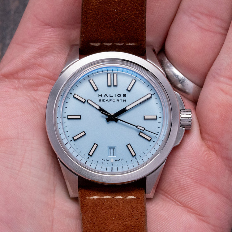 2018 Halios Seaforth III Pastel Blue ETA 2824-2