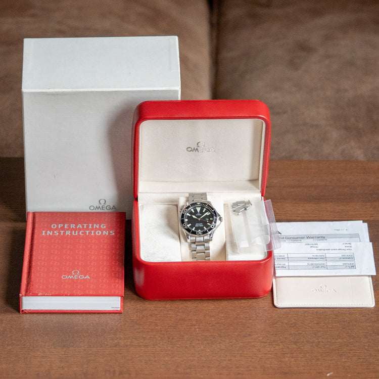 1998 Omega Seamaster 300M Black Quartz 41mm 2264.50.00