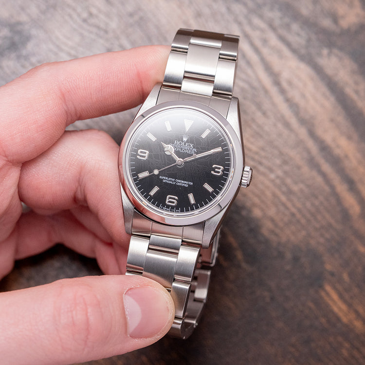 1991 Rolex Explorer I 36mm Tritium 'Frozen Dial' 14270