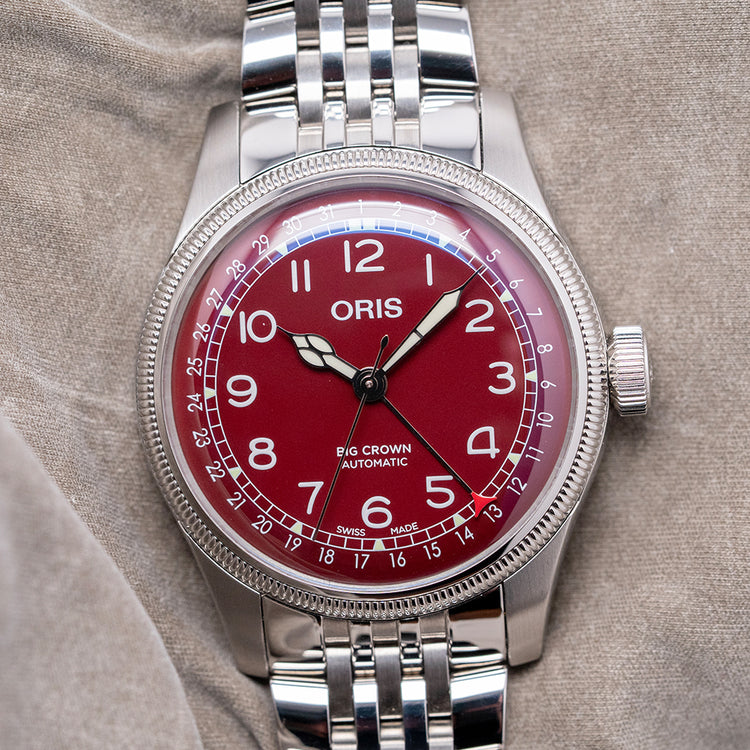 2022 Oris Big Crown Pointer Date 40mm Red Dial Automatic