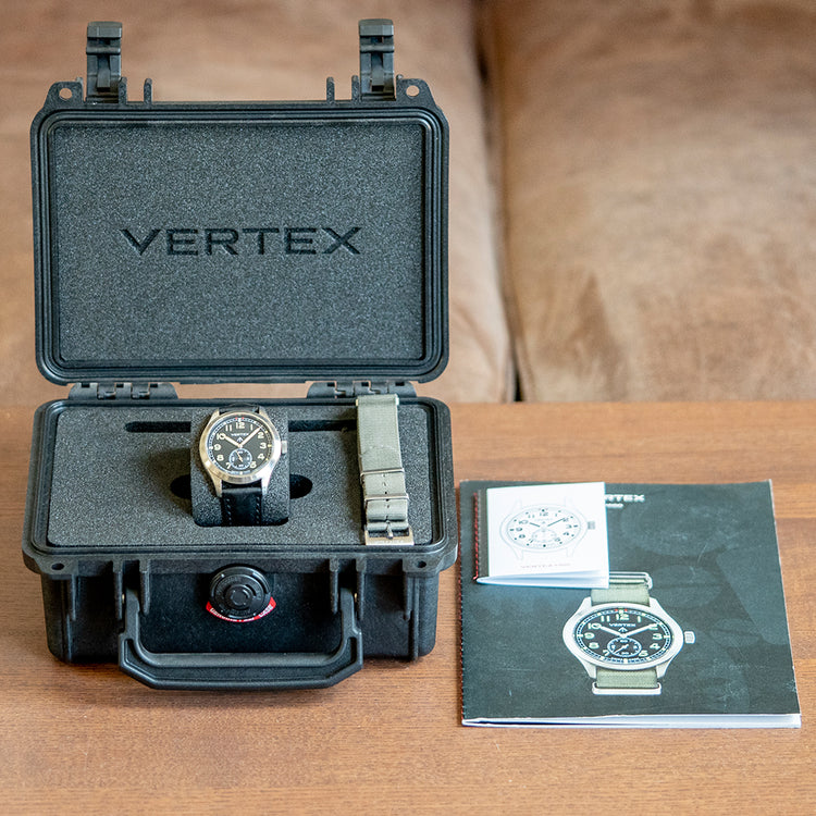 2018 Vertex M100 Manually Wound "Dirty Dozen" 40mm