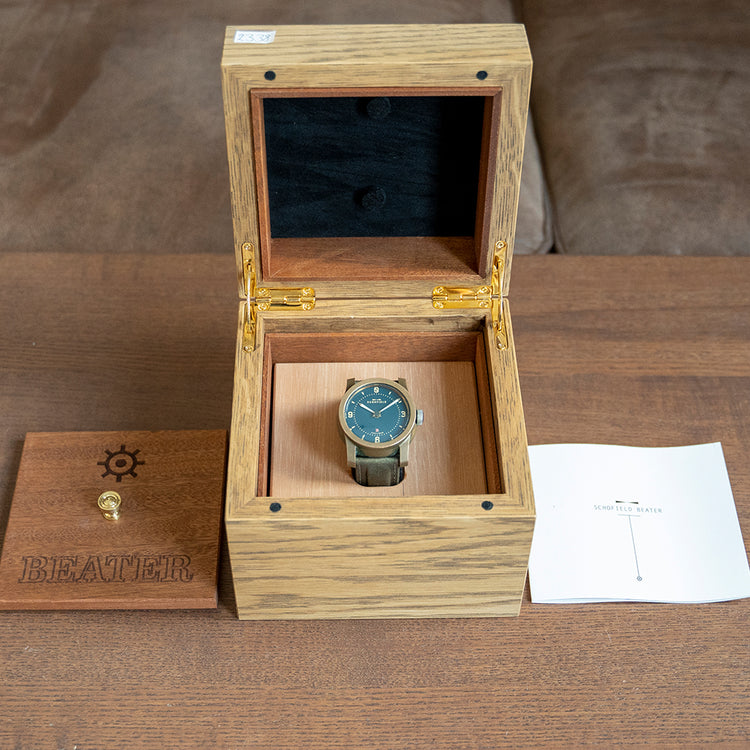 2015 Schofield Beater Bronze Batch 1 Blue Automatic