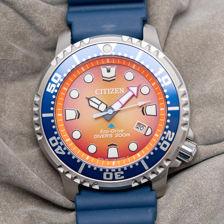 2023 Citizen Promaster Diver 200m Orange Dial 44mm