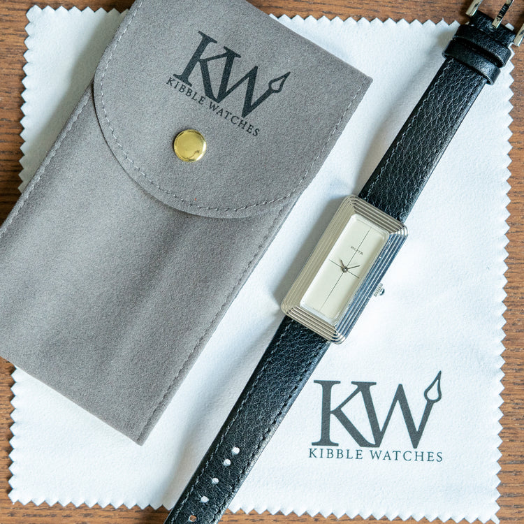 1970s Near New Old Stock Blita White "Cristallor" Mechanical