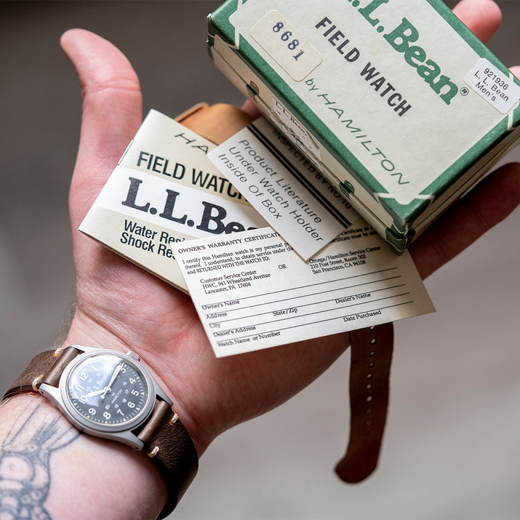 1980s L.L. Bean Hamilton Mechanical 33mm 9415 - vault