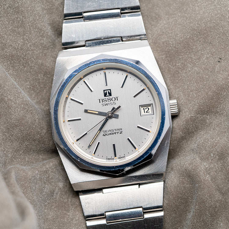 1970s Tissot Seastar Quartz 'PRX' 35mm on Bracelet 40641