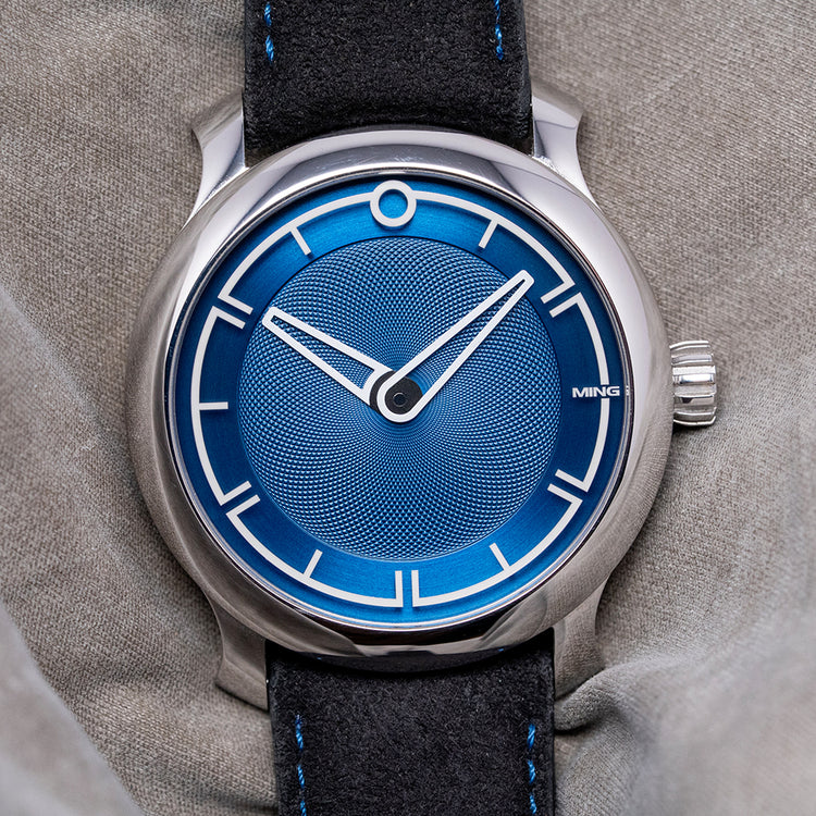 2022 Ming 17.09 Blue Dial Automatic 38mm on Strap
