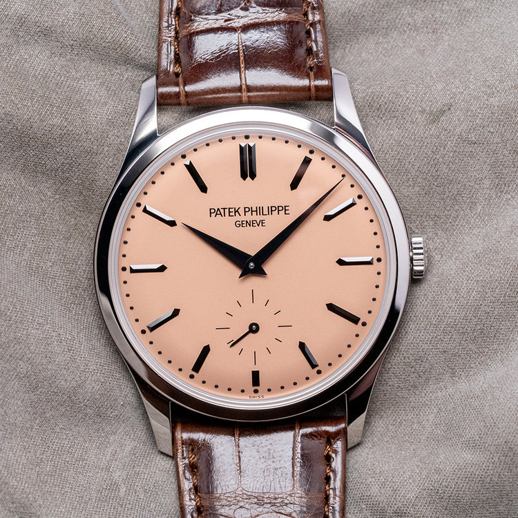 2025 Unworn Patek Philippe Calatrava Platinum 38mm 6196P-001