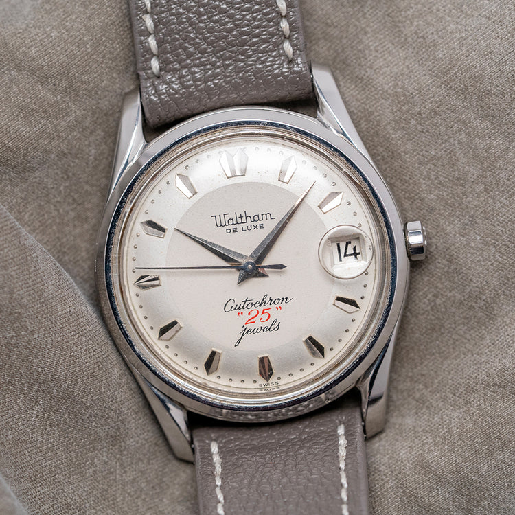1953 Waltham De Luxe Autochron "25" Jewels 35mm