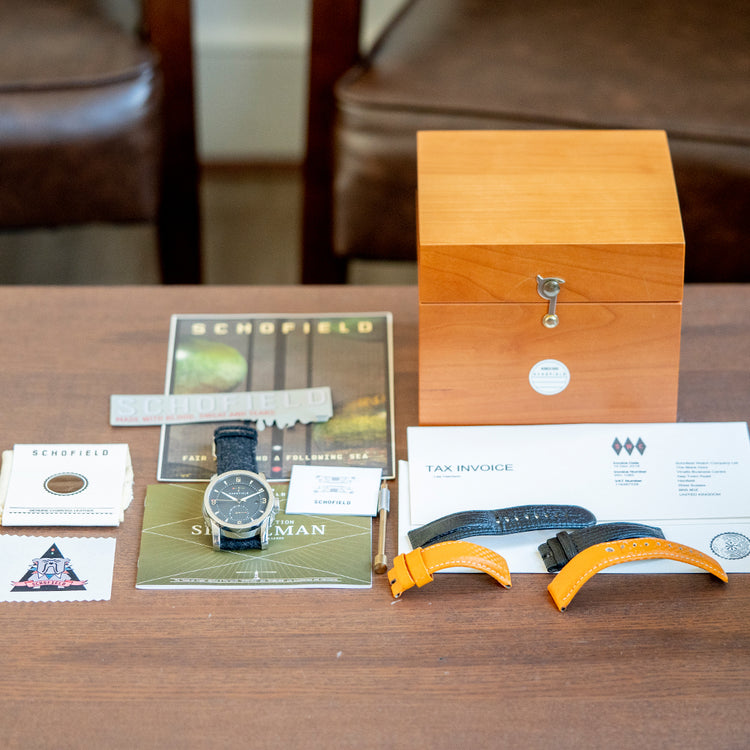 2015 Schofield Signalman GMT Polished Limited Edition