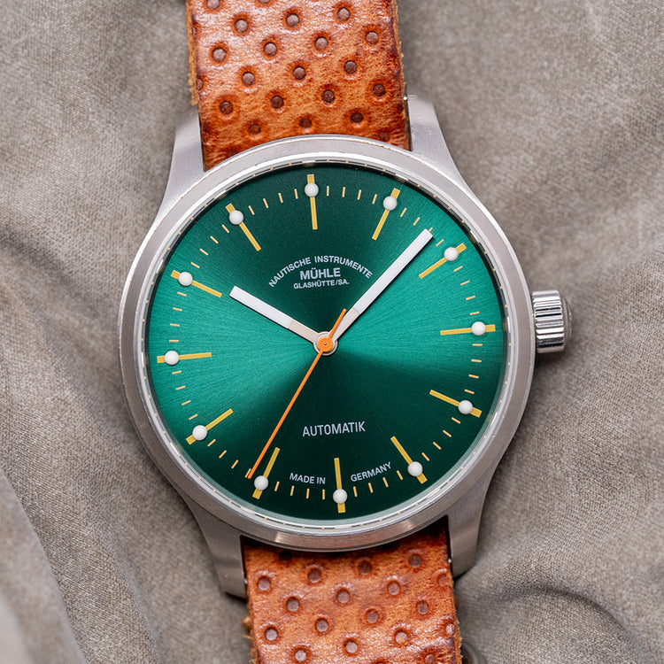 2019 Mühle Glashütte Panova Green Automatic 40mm