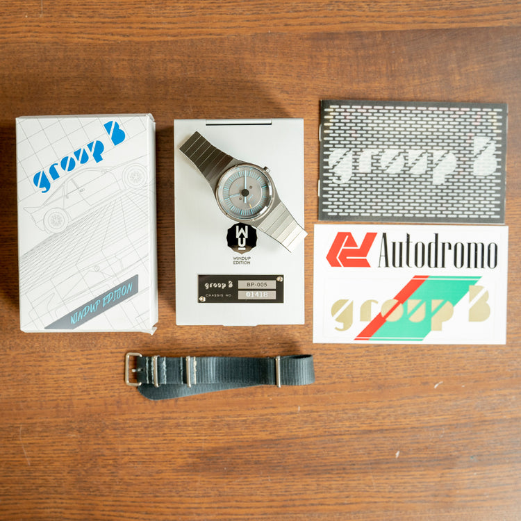 2019 Autodromo x Worn & Wound Group B Series 2 Windup Edition