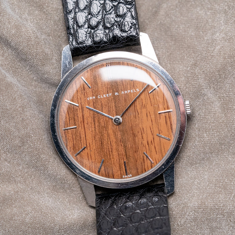 1967 Van Cleef & Arpels Universal Genève “Wood” Dial 842101