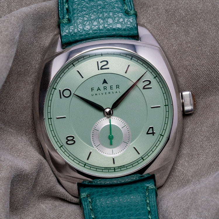 2022 Farer Mansfield Green Cushion Case 38.5mm