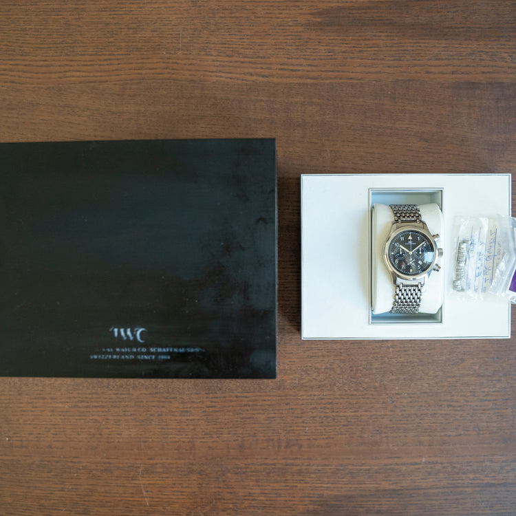 1990s IWC Flieger Chronograph IW3741 Quartz 36mm