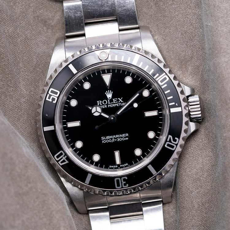 1999 Rolex Submariner No-Date "2 Liner" 40mm 14060