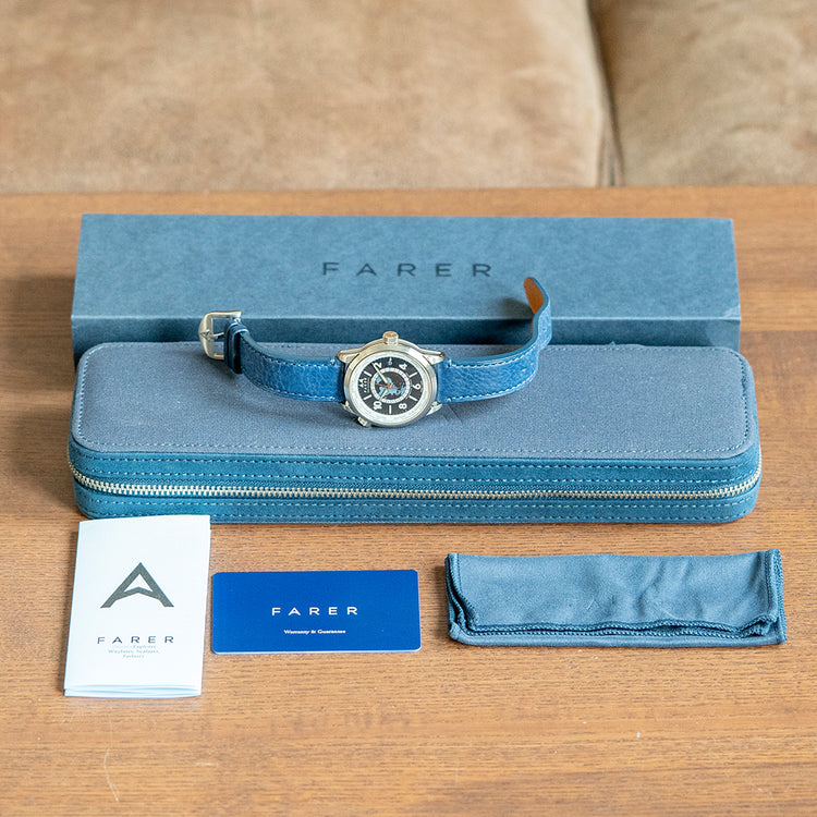 2022 Farer Roché World Timer Blue Automatic 39mm
